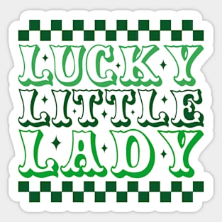 lucky little Lady Sticker